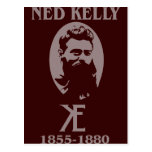 Diseño de Ned Kelly Postales
