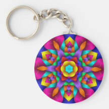 Diseño de neón de la diversión del fiesta llavero