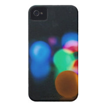 Diseño de neón de la foto iPhone 4 fundas