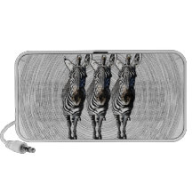 diseño del altavoz de las cebras del fiesta