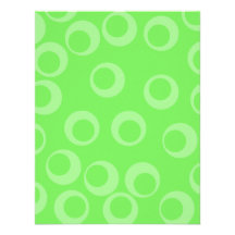 Diseño del círculo en verde. Modelo retro Invitación Personalizada