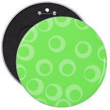 Diseño del círculo en verde. Modelo retro Pin