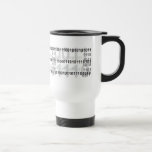diseño del código binario taza