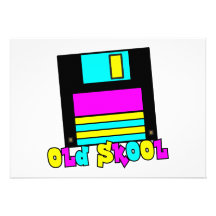 Diseño del disco blando retro del skool de CMYK vi Anuncios