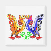 Diseño del extracto del Imán-Gallo
