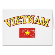 Diseño del fútbol de Vietnam Tarjetón