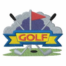 Diseño del golf polo bordado