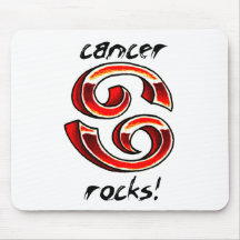 ¡Diseño del horóscopo del cáncer! Alfombrillas De Ratón