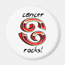 ¡Diseño del horóscopo del cáncer! Imán Para Frigorífico