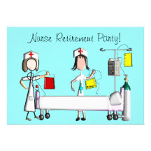 Diseño del hospital de las invitaciones del fiesta invitacion personalizada