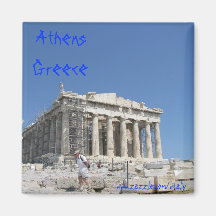 Diseño del imán de Atenas Grecia