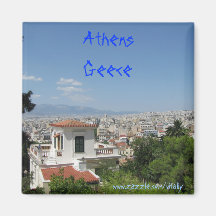 Diseño del imán de Atenas Grecia