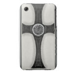 Diseño del iPhone del crucifijo iPhone 3 Protector