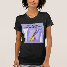 diseño del jugador del banjo camiseta