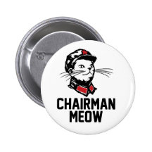 Diseño del maullido del presidente (Mao) Pins
