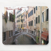 Diseño del mousepad de Venecia, Italia Tapetes De Ratón