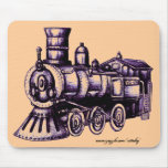 Diseño del mousepad del motor de vapor tapetes de ratones