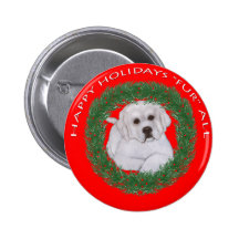 Diseño del navidad del perrito de los grandes Piri Pin