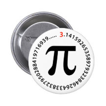 Diseño del número del pi pins