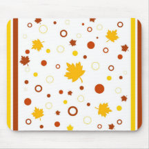 Diseño del otoño - Mousepad Alfombrillas De Ratón