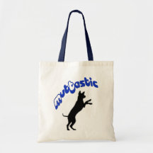 Diseño del perro del Mutt del *MutTastic* Bolsas De Mano