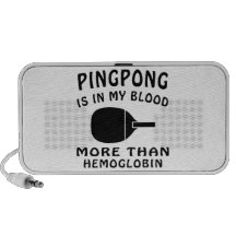 Diseño del ping-pong mini altavoces