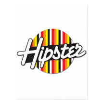Diseño del Rockabilly del inconformista Postales