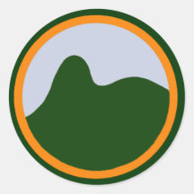 Diseño del símbolo de BrazilRio Pegatinas