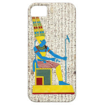 Diseño egipcio antiguo de los Hieroglyphics de Osi iPhone 5 Fundas