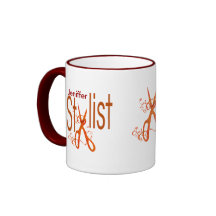 Diseño elegante elegante del Hairstylist del estil Tazas De Café