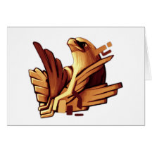 Diseño épico #1 de Eagle Felicitación