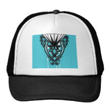 Diseño excepcional de los remolinos gorras