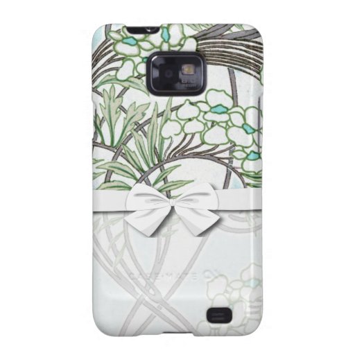 diseño floral complejo de la naturaleza del nouvea galaxy SII carcasa
