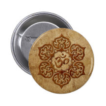 Diseño floral de piedra de Aum Pin