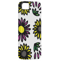 Diseño floral floral del iPhone iPhone 5 Carcasas