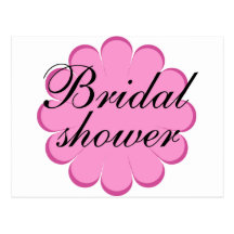 ¡Diseño floral nupcial de la ducha! Postales