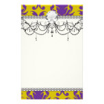 diseño formal del damasco del royale papeleria