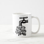 Diseño fresco abstracto de la taza del arte gráfic