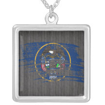 Diseño fresco de la bandera de Utahan Joyerias Personalizadas