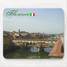 Diseño fresco del mousepad de Florencia Italia Alfombrillas De Raton