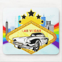 Diseño fresco Mousepad del vector de Las Vegas