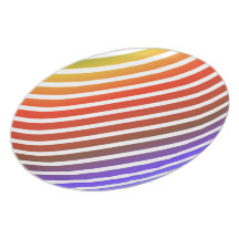 Diseño geométrico plato para fiesta