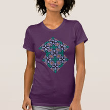 Diseño intrépido y hermoso del fractal del trullo camisetas