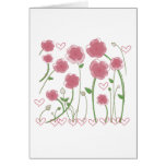 ¡Diseño lindo de las flores! ¡Regalos únicos! Tarjetas
