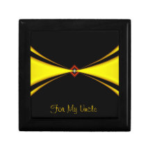 Diseño masculino del satén del oro cajas de regalo