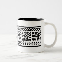 Diseño mexicano antiguo - taza