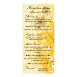 diseño moderno floral de oro tarjeta publicitaria a todo color