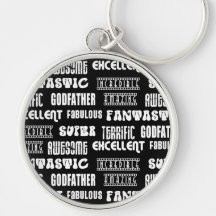 Diseño moderno fresco para las palabras del positi llaveros personalizados