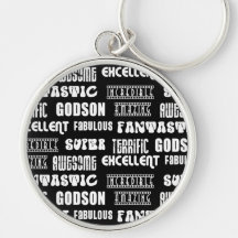 Diseño moderno fresco para las palabras del positi llaveros personalizados