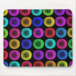 Diseño multicolor Mousepad de los soplos del dient Tapete De Ratones